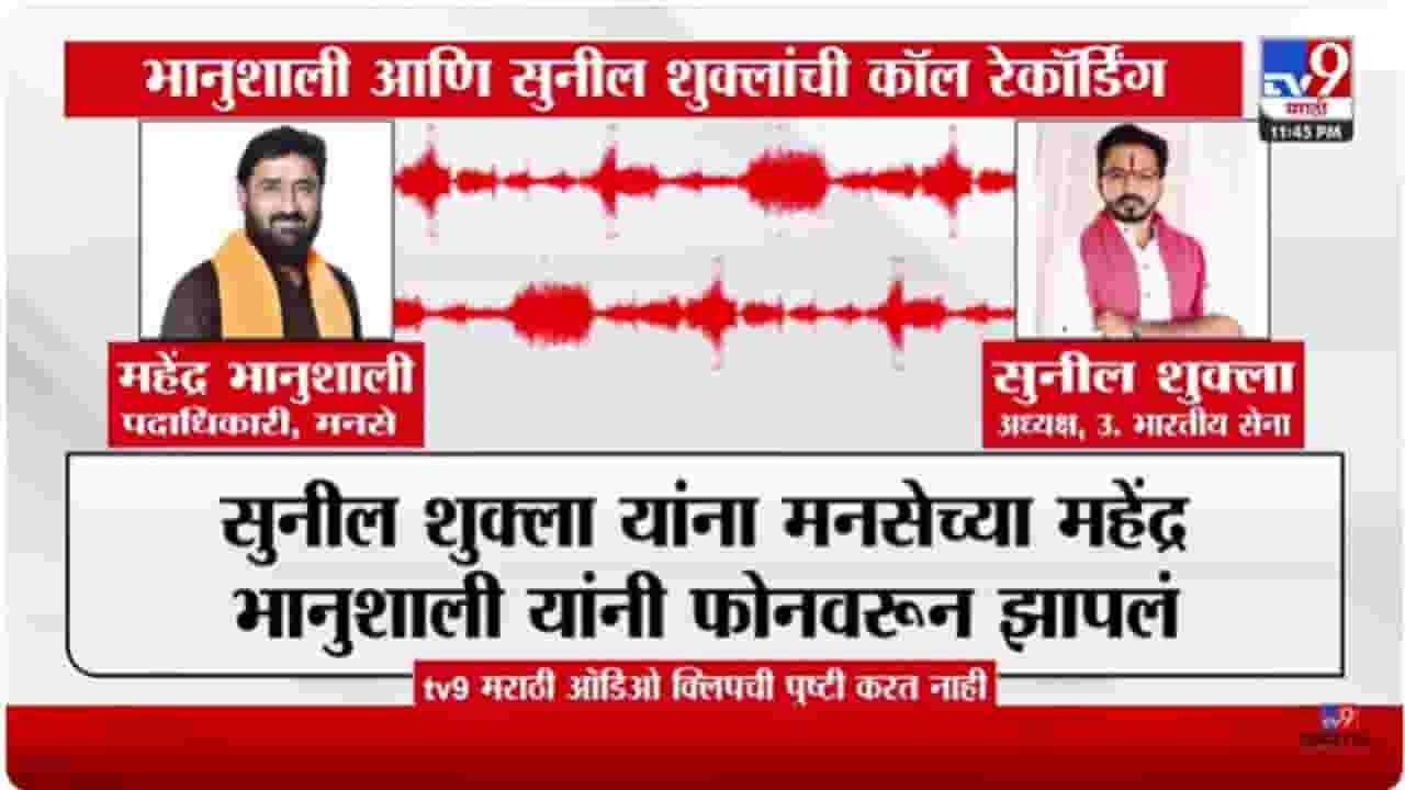 MNS News : 'तु चांदिवलीमध्ये लढला तेव्हा तुला..', मनसेच्या भानुशाली यांचा सुनील शुक्लांना फोन