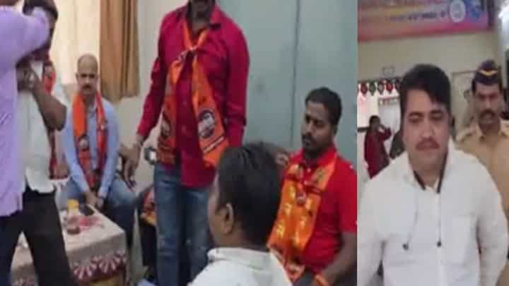 MNS News : शिक्षिका आणि विद्यार्थिनीची काढली छेड, मनसे कार्यकर्त्यांनी शिक्षकाच्या अंगावर फेकला कोळसा MNS News : शिक्षिका आणि विद्यार्थिनीची काढली छेड, मनसे कार्यकर्त्यांनी शिक्षकाच्या अंगावर फेकला कोळसा