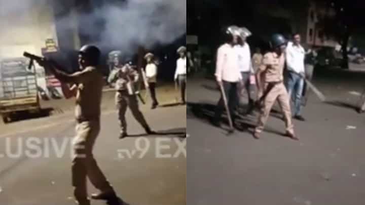 Nashik News : नाशिकमध्ये मध्यरात्री दगडफेक; पोलीस जखमी, वाहनांचेही नुकसान Nashik News : नाशिकमध्ये मध्यरात्री दगडफेक; पोलीस जखमी, वाहनांचेही नुकसान