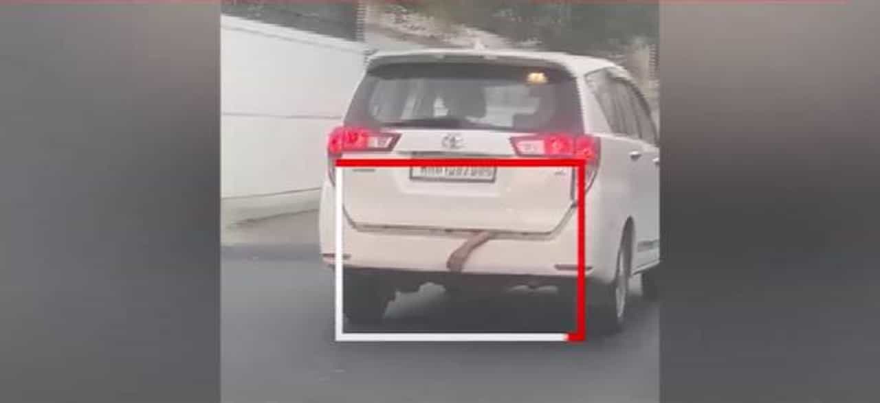 धावत्या गाडीच्या डिक्कीतून चक्क निघाला हात बाहेर अन्... नवी मुंबईत नेमकं काय घडलं? व्हिडीओ व्हायरल