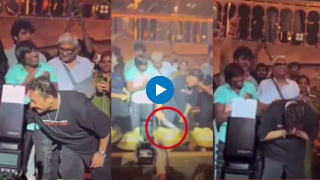 Pune News : डीजे क्रेटेक्सने कुकरीने केक कापला; सुरज चव्हाण देखील उपस्थित