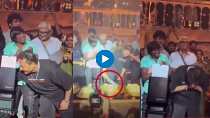 Pune News : डीजे क्रेटेक्सने कुकरीने केक कापला; सुरज चव्हाण देखील उपस्थित Pune News : डीजे क्रेटेक्सने कुकरीने केक कापला; सुरज चव्हाण देखील उपस्थित
