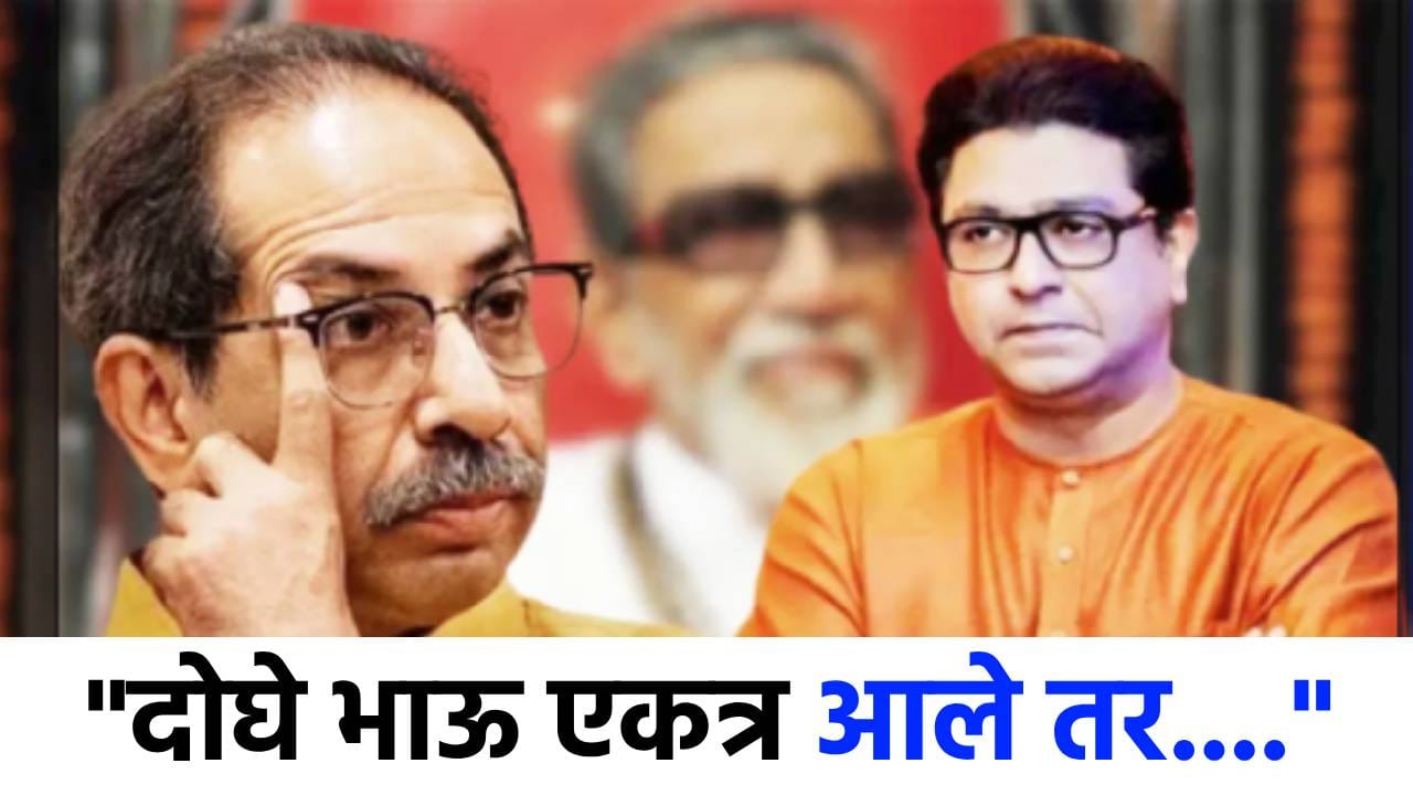 दोघे भाऊ एकत्र आले तर...ठाकरे गटातील बड्या नेत्यानं व्यक्त केलं मोठं भाकित!