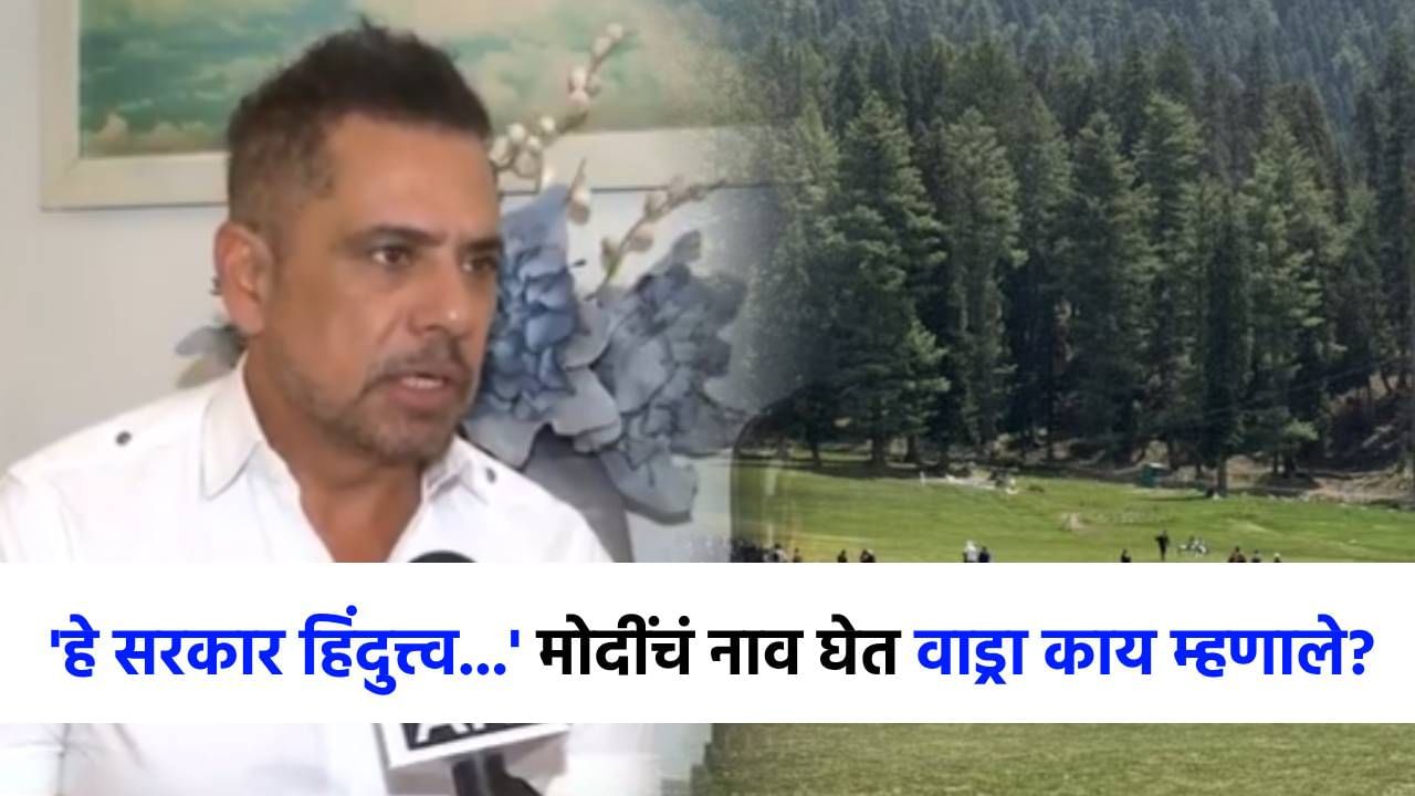 हा मोदींना संदेश...सरकार हिंदुत्त्व...पहलगाम हल्ल्यावर रॉबर्ट वाड्रा यांचं मोठं विधान!