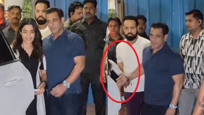 तुझ्या लेकीच्या वयाची आहे, थोडी तरी..., रश्मिकासोबत सलमान खानने केला असा प्रकार, भडकले चाहते