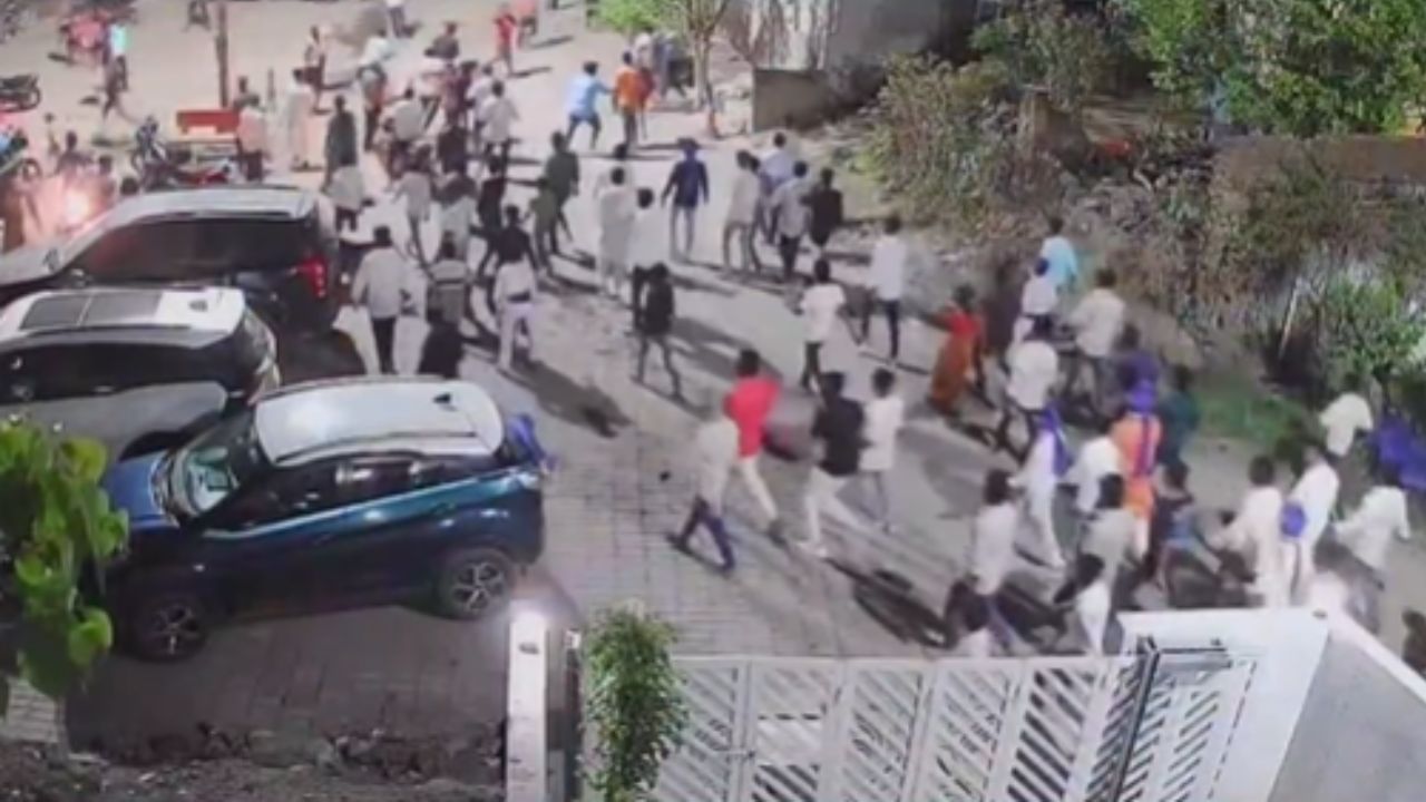 Sambhajinagar News : संभाजीनगरमध्ये मध्यरात्री 2 गटात राडा