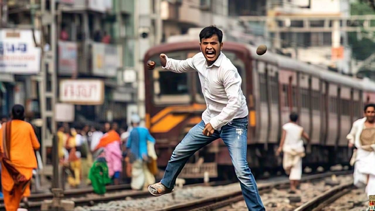 सोलापूरमध्ये एक दुर्दैवी घटना घडली आहे. एका अज्ञाताने चालत्या रेल्वेवर भिरकावलेल्या दगडामुळे पाच वर्षीय चिमुकलीचा मृत्यू झाला आहे. 