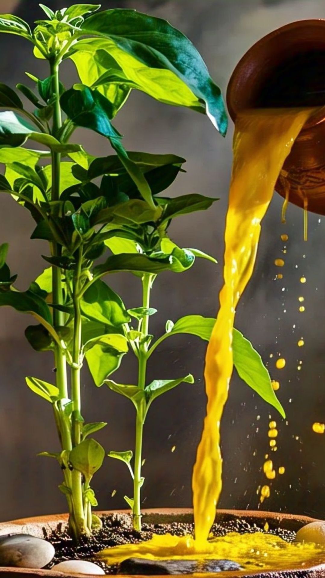 turmeric-water-on-tulsi-plant-benefits-3