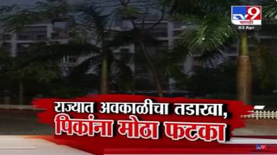Unseasonal Rain : कुठं मेघगर्जना कुठं गारपीट, वादळासह अवकाळीनं राज्याला झोडपलं; कोणत्या जिल्ह्यात हैदोस?