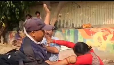 प्रेयसीसोबत पळून जाणार होता नवरोबा, बायको-मुलानं मिळून चांगलं कुठलं - Video