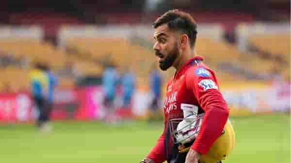 IPL 2025 : विराट कोहलीच्या सुरक्षेत मोठी चूक, मैदानात घडली अशी घटना... घाबरला क्रिकेटर