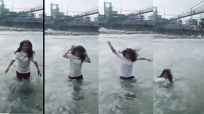 आई आई.. चिमुकलीने फोडला टाहो ! Reel च्या नादात 16 सेकंदात होत्याचं नव्हतं झालं, Video