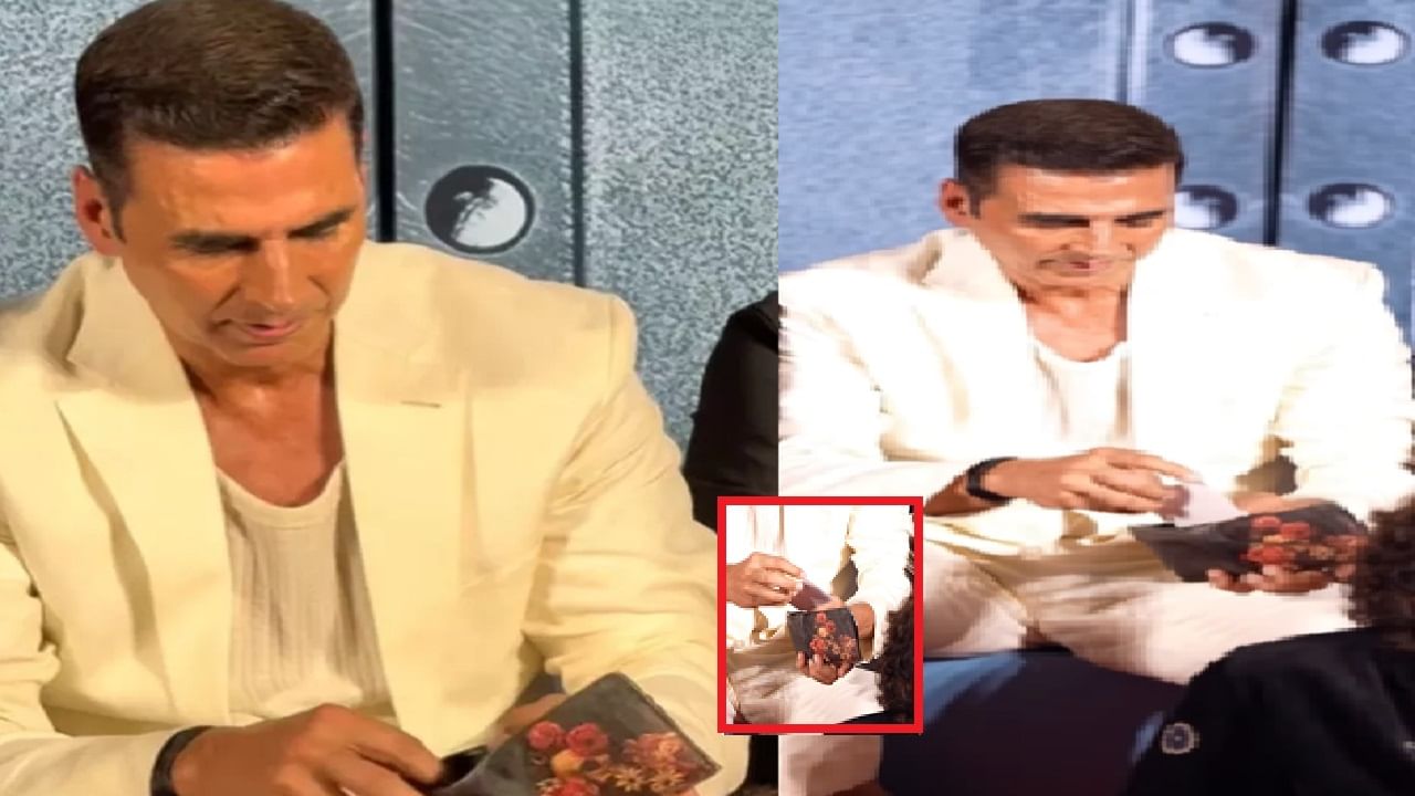 अक्षय कुमार पत्नी किंवा मुलांचा नाही, तर या खास व्यक्तीचा फोटो त्याच्या पाकिटात ठेवतो, सर्वांनाच वाटलं कौतुक