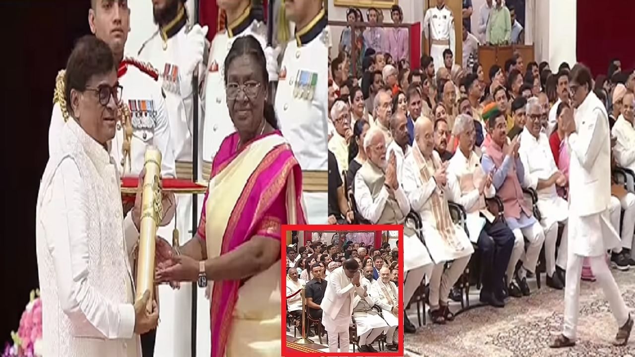 मोंदींसमोर गेले अन्...राष्ट्रपतींच्या हस्ते पद्मश्री स्वीकारण्याआधी अशोक सराफांच्या त्या कृतीने सर्वांची मनं जिंकली