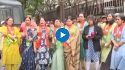 Vaishnvi Hagawane Case : हगवणेला शिवाजीनगर कोर्टात आणलं, भाजप कार्यकर्ते आक्रमक