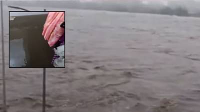 Badlapur Rain : बदलापूर रेल्वे स्टेशन परिसरात दुकानात पाणी शिरल्याने व्यापाऱ्यांचं नुकसान