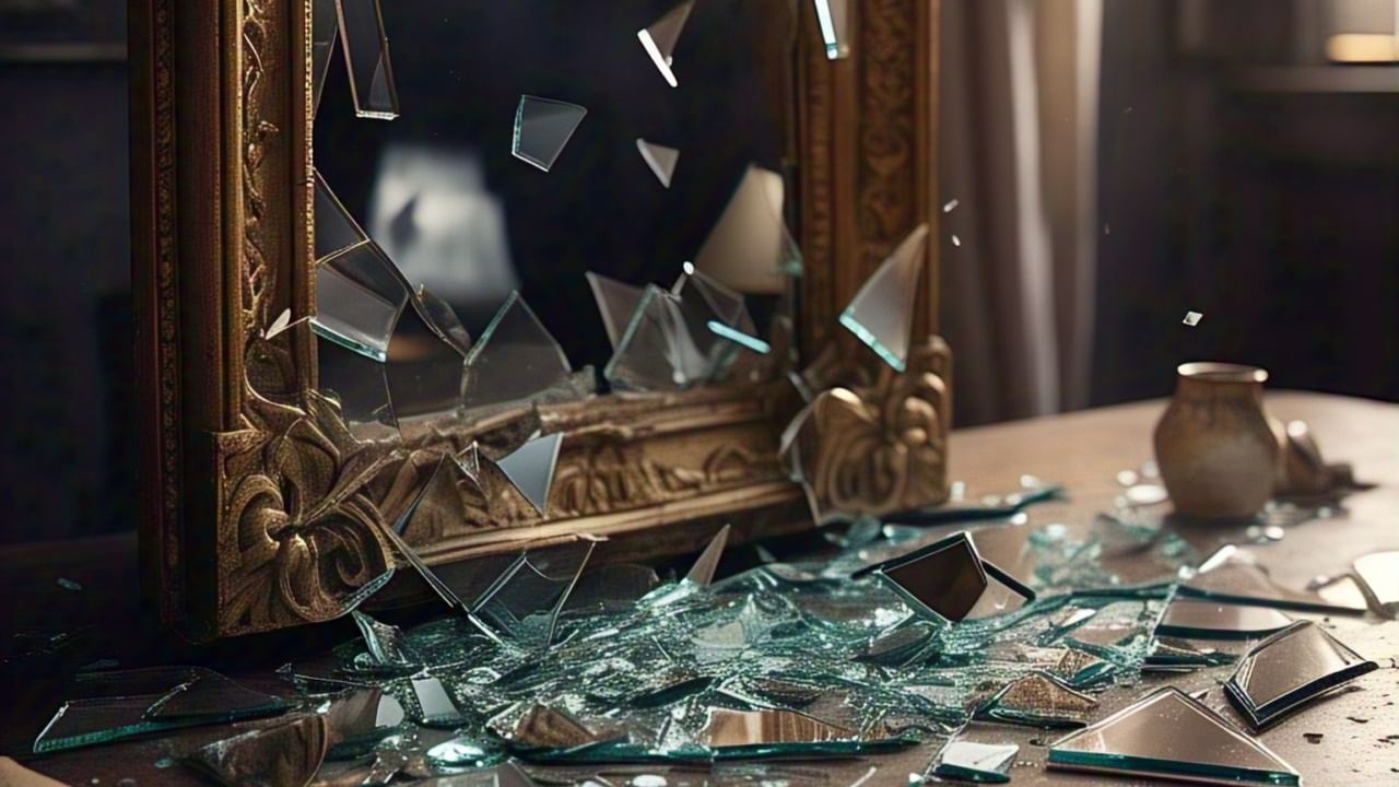 पण काही जुन्या समजुतीनुसार, अनेक जण काच किंवा आरसा फुटणे या घटनेला अशुभ मानतात. तसेच यामुळे वाईट बातमी मिळते, असेही बोललं जाते.