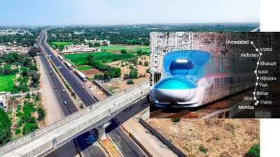 Bullet Train : एकदम सुपरफास्ट....या दिवशी बुलेट ट्रेन धावणार, तारीख जाहीर, मुंबईपर्यंत केव्हा पूर्ण होणार काम