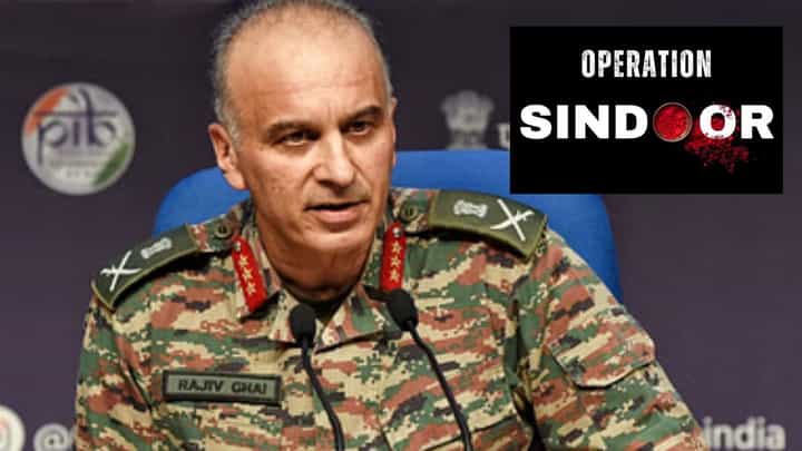 Operation Sindoor : पाकिस्तानचे 35 ते 40 सैनिक, अधिकारी मारले; लेफ्टनंट जनरल राजीव घईंची माहिती Operation Sindoor : पाकिस्तानचे 35 ते 40 सैनिक, अधिकारी मारले; लेफ्टनंट जनरल राजीव घईंची माहिती