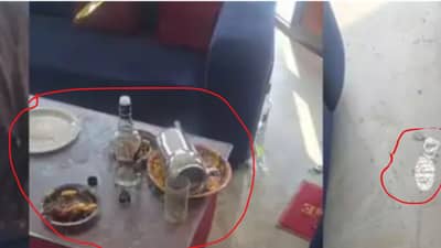 फाटलेले कपडे, दारूच्या बाटल्या अन् कंडोम...; नेत्यांचा आणखी एक व्हिडीओ समोर
