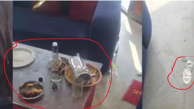 फाटलेले कपडे, दारूच्या बाटल्या अन् कंडोम...; नेत्यांचा आणखी एक व्हिडीओ समोर