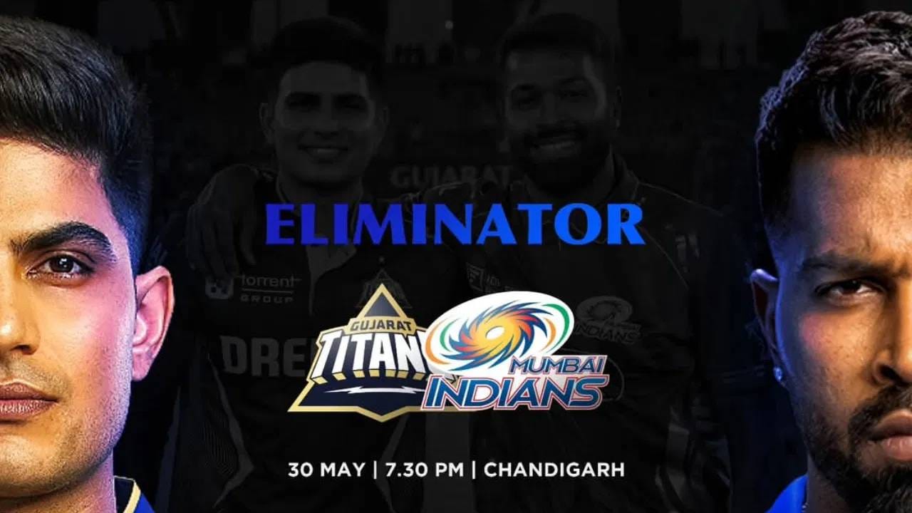 एलिमिनेटर सामन्यात मुंबई इंडियन्स आणि गुजरात टायटन्स आमनेसामने येतील. 30 मे रोजी हा सामना  मुल्लानपूर मैदानावर होणार आहे. हा सामना संध्याकाळी 7:30 वाजता सुरू होईल.