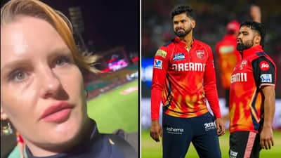 पाकिस्तानी हल्ल्यानंतर धर्मशाळेतील सामना रद्द, स्थिती पाहून घाबरलेल्या IPL चीयरलीडरचा Video Viral