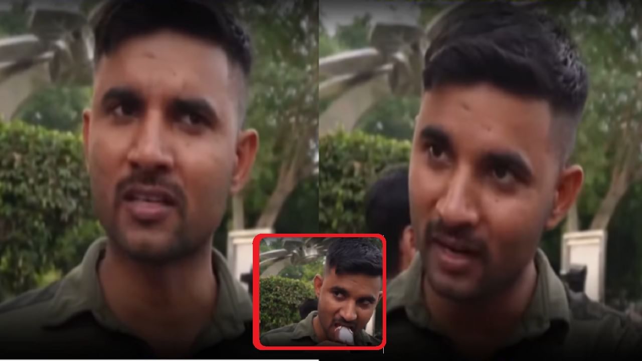 'परत येऊ की नाही... पण पुढची आईस्क्रीम लाहोरमध्येच खाणार', भारत-पाकच्या लढाईवर निघालेल्या सैनिकाचा व्हिडिओ; सगळे करतायत सेल्यूट 'परत येऊ की नाही... पण पुढची आईस्क्रीम लाहोरमध्येच खाणार', भारत-पाकच्या लढाईवर निघालेल्या सैनिकाचा व्हिडिओ; सगळे करतायत सेल्यूट