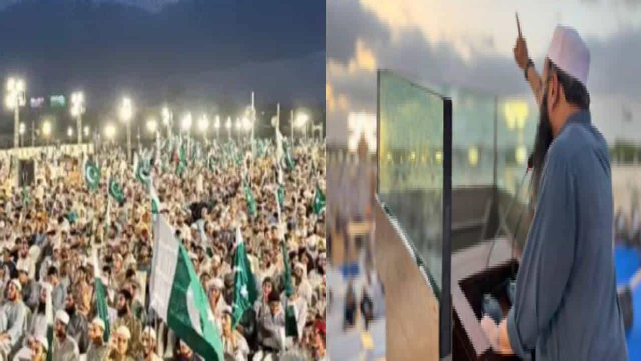 इसे कहते है डर, पाकिस्तानात लष्कर-ए-तैयबावर बुलेटप्रूफ काचेत रॅली करण्याची वेळ