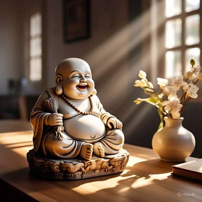 आज बुद्ध पौर्णिमेला घरात आणा लाफिंग बुद्धाची मूर्ती; मिळतील भरपूर लाभ... कुठे आणि कशी ठेवायची मूर्ती?