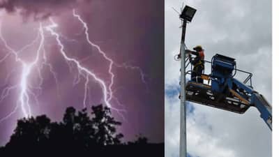 मराठवाड्यात ‘बोल्ट अरेस्टर’ न लावल्याने, वीज कोसळून होणाऱ्या मृत्यूंच्या घटनांत वाढ