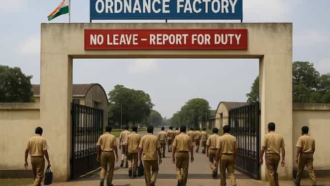 Ordinance Factory : सीमेवर तणाव, इकडे दारुगोळा कारखान्यातील कर्मचाऱ्यांच्या सुट्या रद्द, काही तरी मोठं होणार?
