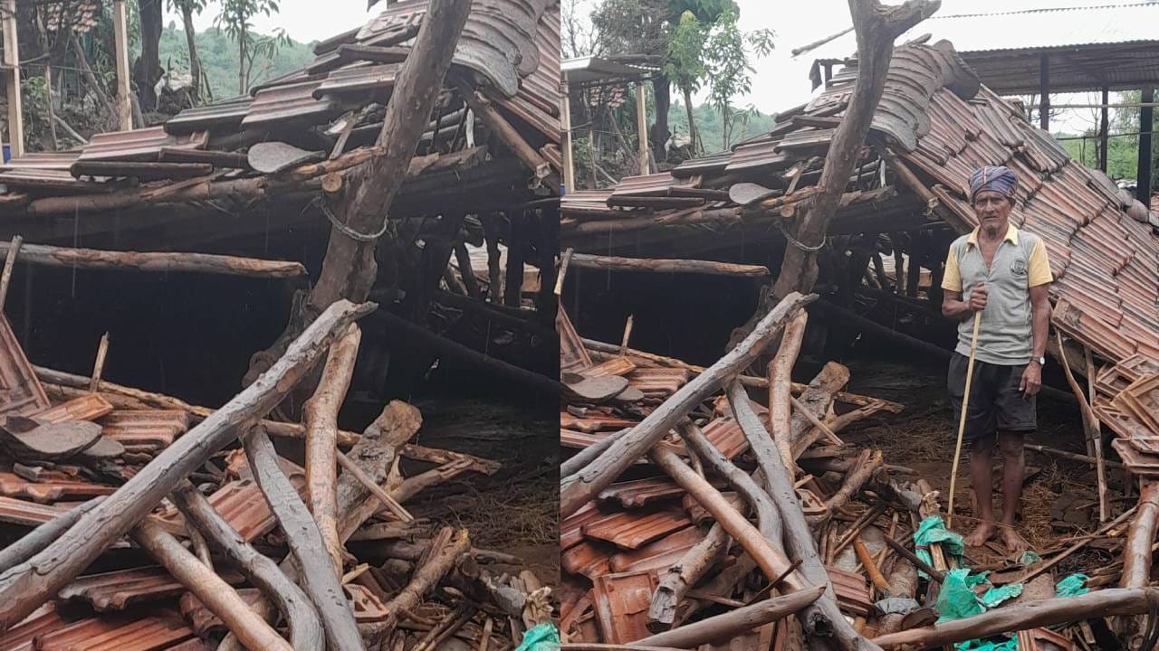 भिमानदीवरील बंधारे, पुल पाण्याखाली गेले असून अचानक झालेल्या अतिवृष्टीमुळे भात खाचरांचे नुकसान झाले आहे. भिमाशंकर भोरगिरी परिसरात शेतातील घरांसह पशुधनाचंही नुकसान झालं आहे.
