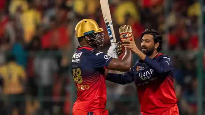 IPL 2025 : आरसीबीने चेन्नई सुपर किंग्सला 2 धावांनी नमवलं, प्लेऑफमधील स्थान केलं पक्कं