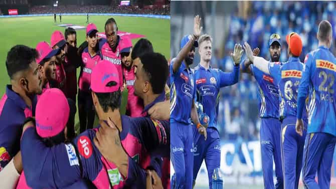RR vs MI : मुंबई सलग सहाव्या विजयासाठी सज्ज, राजस्थान रॉयल्स हल्ला बोल करणार?