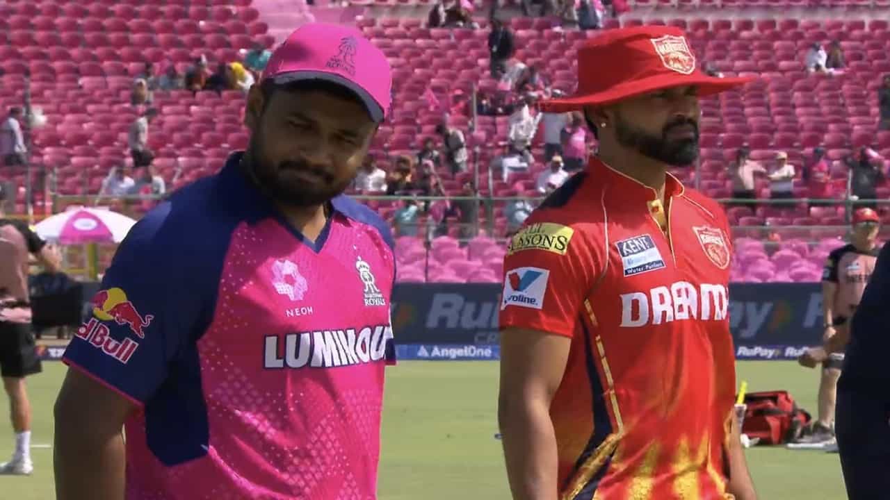 RR vs PBKS : पंजाबने राजस्थानविरुद्ध टॉस जिंकला, कॅप्टन श्रेयस अय्यरचा बॅटिंगचा निर्णय