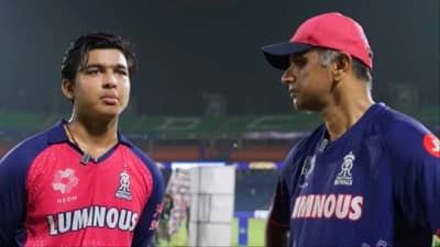 राहुल द्रविडने वैभव सूर्यवंशीला तसं बोलताना अडवलं, पण तो काही ऐकला नाही; Live कॅमेऱ्यात सर्वकाही चित्रित