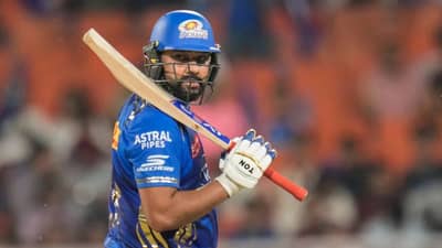 Rohit Sharma : ज्या दिवशी रोहितचे फिफ्टी, त्या दिवशी ती टीम स्पर्धेबाहेर, IPL 2025 मध्ये चार टीम्ससोबत असं झालय, एकदा वाचा
