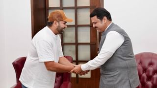 Rohit Sharma 10 महिन्यांनंतर पुन्हा 'वर्षा'वर, फोटो व्हायरल.