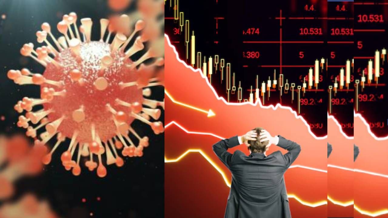 Stock Market Crash : शेअर बाजारावर कोरोनाचे संकट? Sensex 800 अंकांनी गडगडला, बाजार उघडताच हे 10 शेअर धाराशायी
