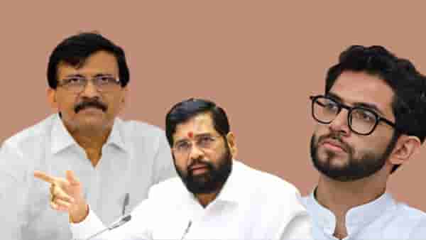 ShivSena UBT vs Shinde : तुंबलेल्या मुंबईवरुन ठाकरेंच्या सेनेचा एकनाथ शिंदेंवर निशाणा