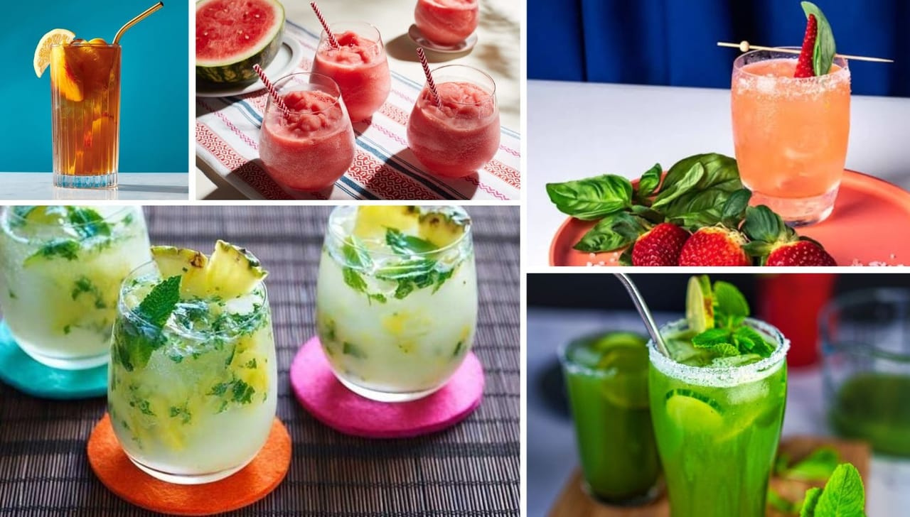 Summer Skincare: निरोगी आणि फ्रेश त्वचेसाठी उन्हाळ्यात घरच्या घरी सोप्या पद्धतीनं ट्राय करा 'या' स्पेशल ड्रिंक्स.... Summer Skincare: निरोगी आणि फ्रेश त्वचेसाठी उन्हाळ्यात घरच्या घरी सोप्या पद्धतीनं ट्राय करा 'या' स्पेशल ड्रिंक्स....