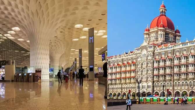 मुंबई विमानतळ आणि ताज हॉटेल बॉम्बने उडवण्याची धमकी... ईमेलमध्ये दहशतवाद्याचा उल्लेख