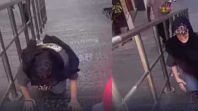 गुडघ्यांवर पायऱ्या चढून मुंबईतील प्रसिद्ध शिव मंदिरात पोहोचली ही मुस्लीम अभिनेत्री