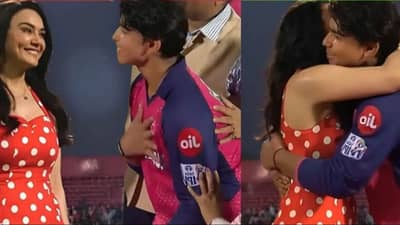 Fact Check : खरंच नटीनं मारली मिठी? वैभव सूर्यवंशी-प्रीती झिंटाच्या फोटोमागील सत्य काय?