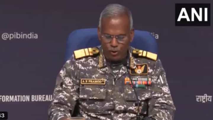 Operation Sindoor : शत्रूला जवळ येऊ न देता नौदलासह हवाई दलाने सामर्थ्य दाखवले - व्हाइस अॅडमिरल ए.एन.प्रमोद Operation Sindoor : शत्रूला जवळ येऊ न देता नौदलासह हवाई दलाने सामर्थ्य दाखवले - व्हाइस अॅडमिरल ए.एन.प्रमोद