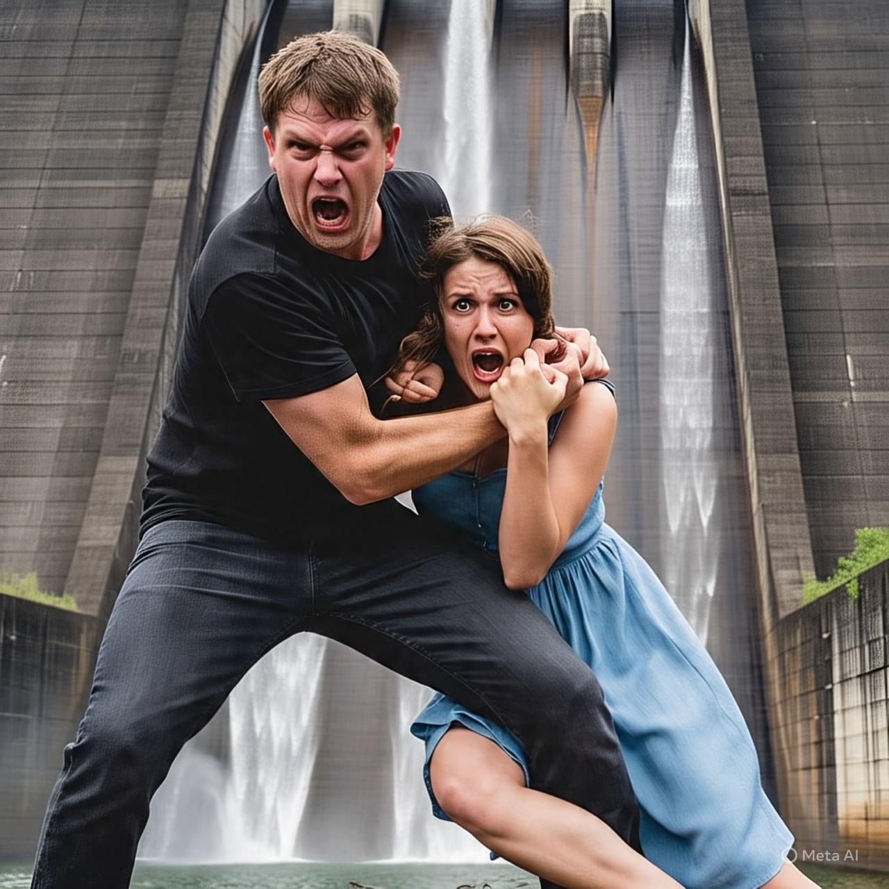 मध्य प्रदेशमधील जबलपूर शहरातील बरगी डेम भागात धक्कादायक घटना घडली आहे. अगोदरच विवाहित असलेल्या प्रेयसीने लग्नाला नकार दिल्याने माथेफिरू प्रियकराने तिचा खून केला आहे. (सांकेतिक फोटो, फोटो सौजन्य- मेटा एआय)