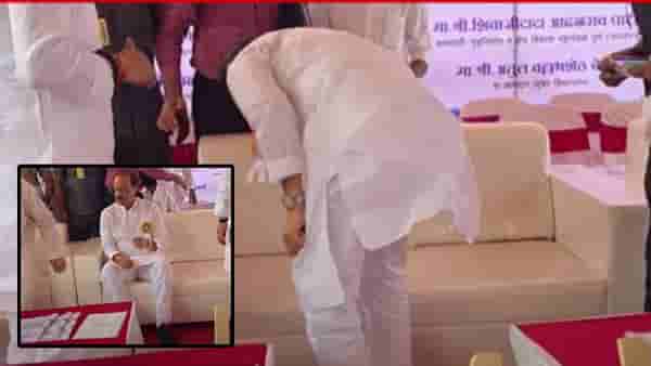 Ajit Pawar : दादांना आवडे स्वच्छता… एका कार्यक्रमात अजित पवारांनी स्वतःच्या हातानं पुसला सोफा, व्हिडीओ व्हायरल