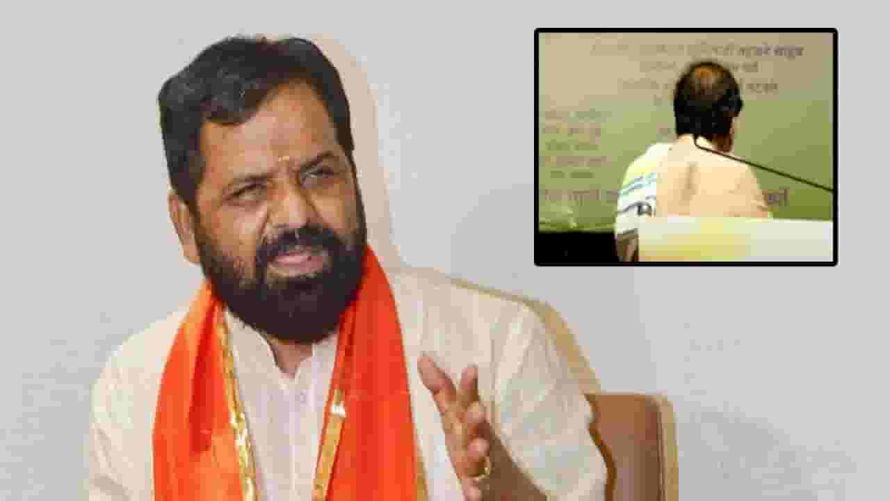 Bharat Gogawale : ये सब नॅपकीन का कमाल... गोगावलेंचा पुन्हा एकदा तटकरेंवर निशाणा, बघा काय म्हणाले?