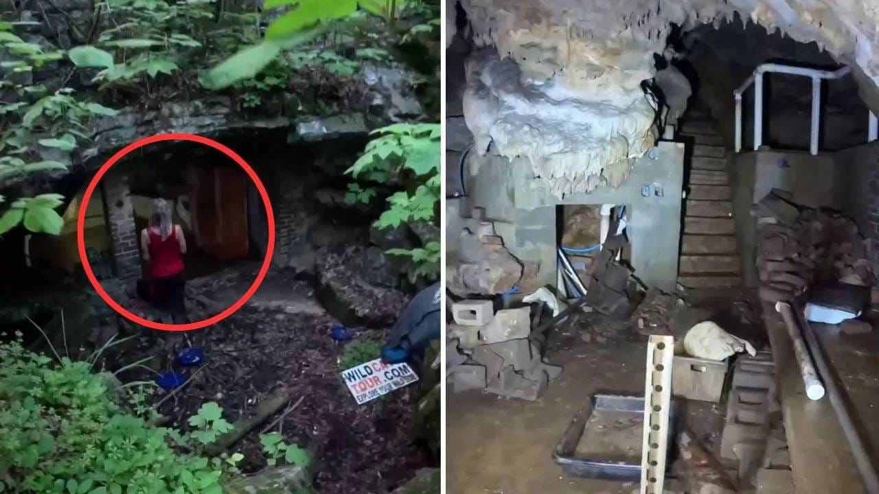 गुहेत शिरताच तरुणी पोहोचली दुसऱ्या जगात, लाखो लोकांनी पाहिला Video; तुम्ही? गुहेत शिरताच तरुणी पोहोचली दुसऱ्या जगात, लाखो लोकांनी पाहिला Video; तुम्ही?